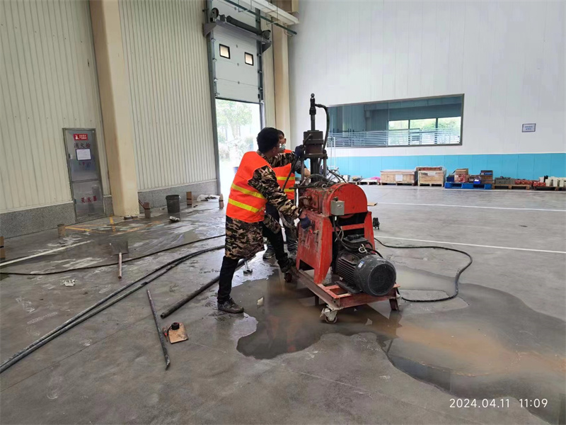 邵武厂房地面下沉塌陷注浆加固施工